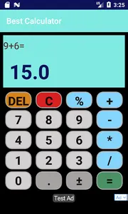 sample Calculator screenshot 0