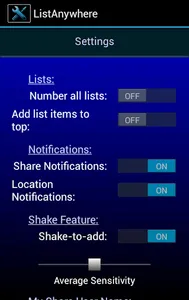 ListAnywhere screenshot 2