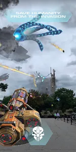 Black Snow AR: Alien Shooter screenshot 2