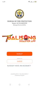 Balisong Disaster App screenshot 2