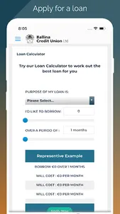 Ballina Credit Union Ltd screenshot 1