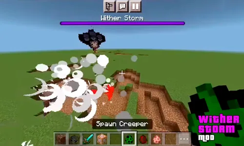 Wither Storm Minecraft PE Mod screenshot 0