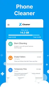 X Cleaner - Sweeper & Cleanup screenshot 0