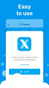 X Cleaner - Sweeper & Cleanup screenshot 1