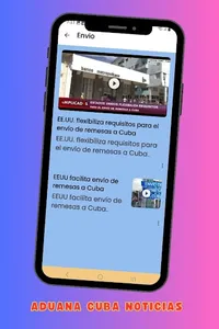 Aduana  Cuba  Noticias screenshot 0