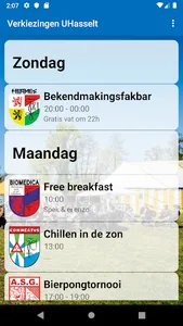 Student ville UHasselt screenshot 3