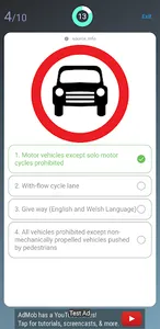 Quiz: UK Road Signs screenshot 2