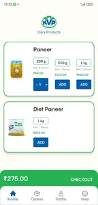 KVP Dairy Product App screenshot 3