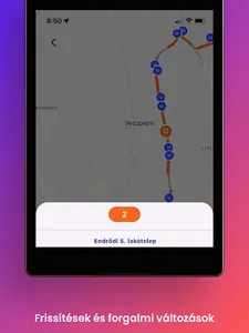 V-BuszON+ - Veszprém menetrend screenshot 7