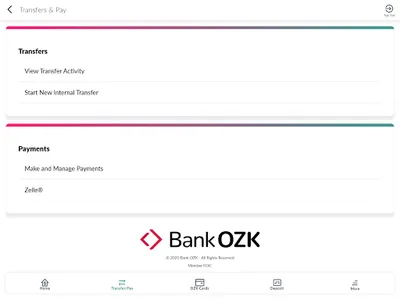 Bank OZK Mobile screenshot 10