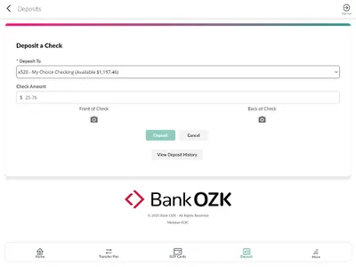 Bank OZK Mobile screenshot 11