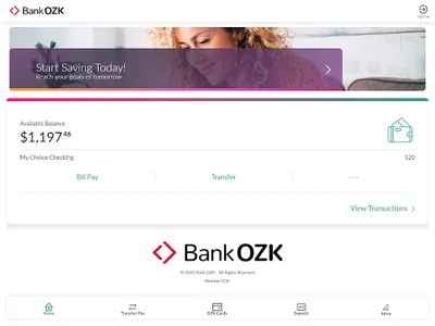 Bank OZK Mobile screenshot 5