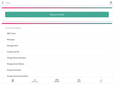Bank OZK Mobile screenshot 8