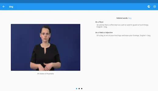 Auslan Dictionary screenshot 17