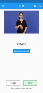 Auslan Dictionary screenshot 5