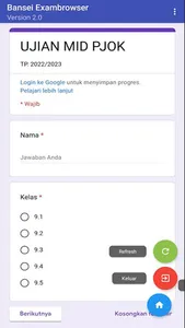 Bansei Exambro screenshot 1