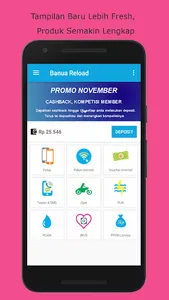 Aplikasi Kuota Murah Pulsa Mur screenshot 0
