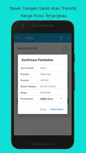 Aplikasi Kuota Murah Pulsa Mur screenshot 1