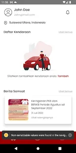 Bapenda Sulut Mobile screenshot 1