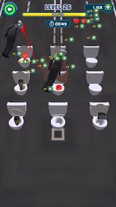 Toilet Monster Head War Game screenshot 14