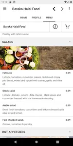 Baraka Halal Food screenshot 3