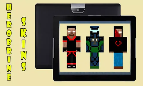 Herobrine Mod for Minecraft PE screenshot 1