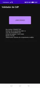Valida Comprobante de Pago screenshot 1