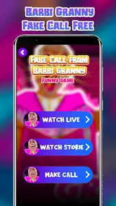 Barbi Granny Prank Call Magic screenshot 2