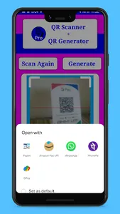 QR Code Scanner + Generator screenshot 2
