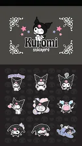 Kuromi Stickers screenshot 0