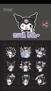 Kuromi Stickers screenshot 1