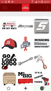 Snap-on Stickers screenshot 1