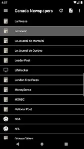 Canada Newspapers screenshot 1