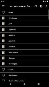 Les Journaux en Français screenshot 1
