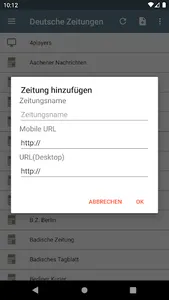 Deutsche Zeitungen screenshot 0