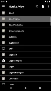 Norske Aviser screenshot 1