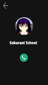Sakurani Fake Call and video screenshot 3