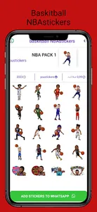 Baskitball NBAstickers screenshot 12