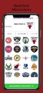 Baskitball NBAstickers screenshot 21