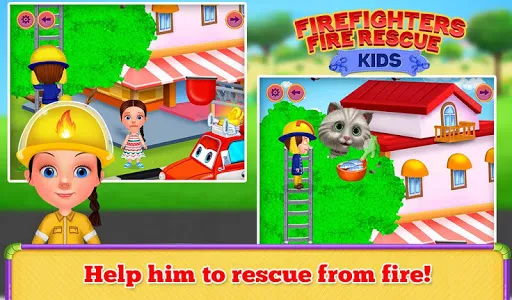 Firefighters Fire Rescue Kids screenshot 5