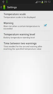Battery Temperature screenshot 2