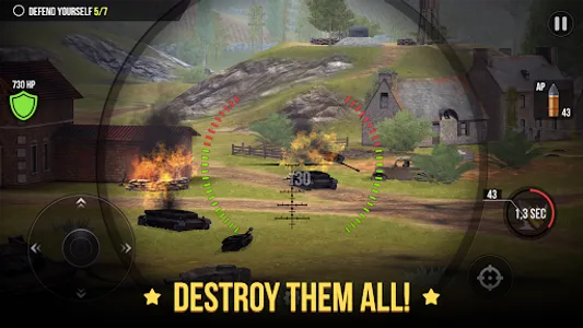 World of Artillery: Cannon War screenshot 10