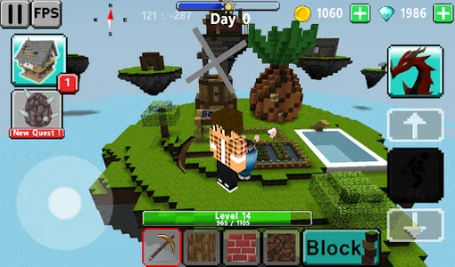 Sky & Block Race 3D : multipla screenshot 3