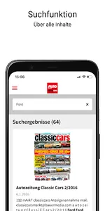 AUTO ZEITUNG classic cars screenshot 2