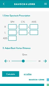Bausch + Lomb FitBetter™ screenshot 1