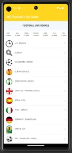 Football live score screenshot 0