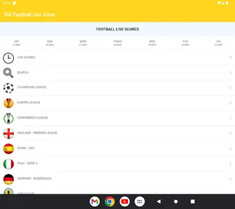 Football live score screenshot 5