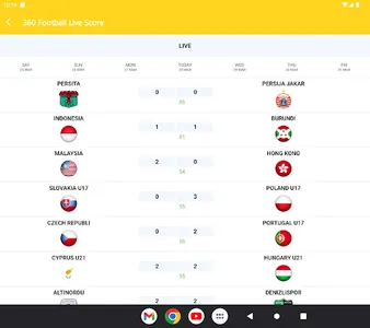 Football live score screenshot 6
