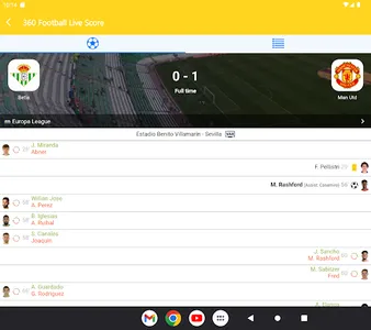 Football live score screenshot 7