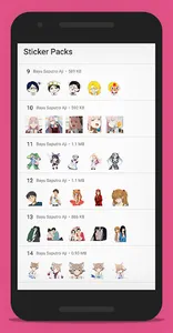 Free Anime WAStickerApps screenshot 1